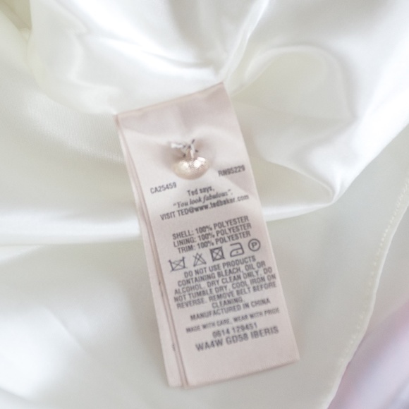 Ted Baker London Iberis Floral Fit & Flare Dress - Picture 14 of 16